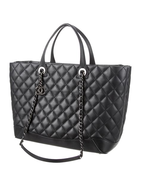 large chanel tote|chanel large shopping bag price.